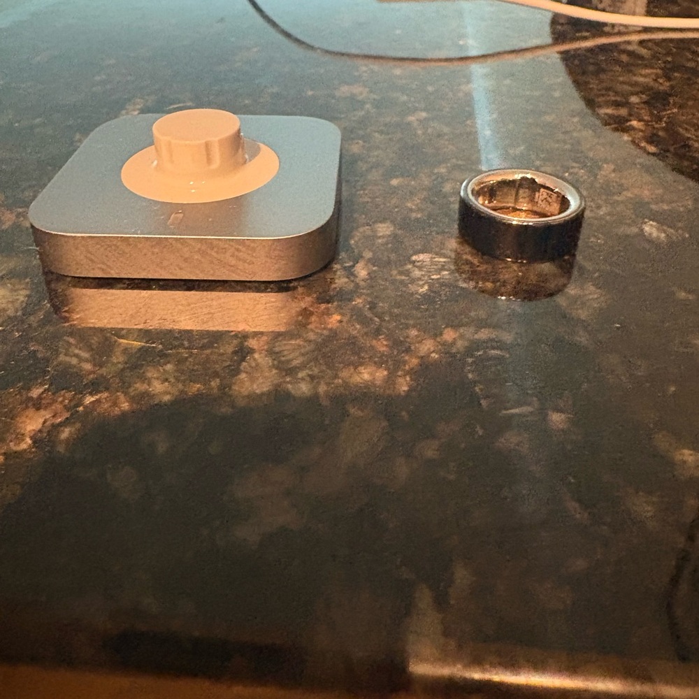 Black Oura Ring 4 in size 5